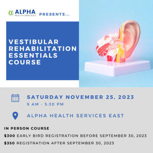 Vestibular Rehabilitation Essentials